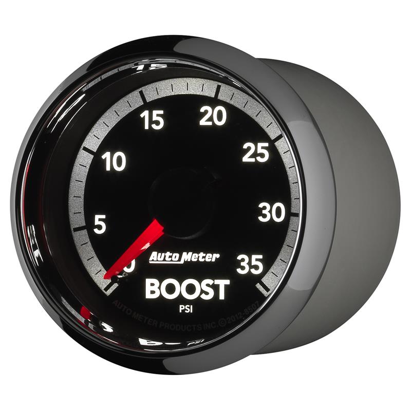 Autometer Gen4 Dodge Factory Match 52.4mm Mechanical 0-35 PSI Boost Gauge