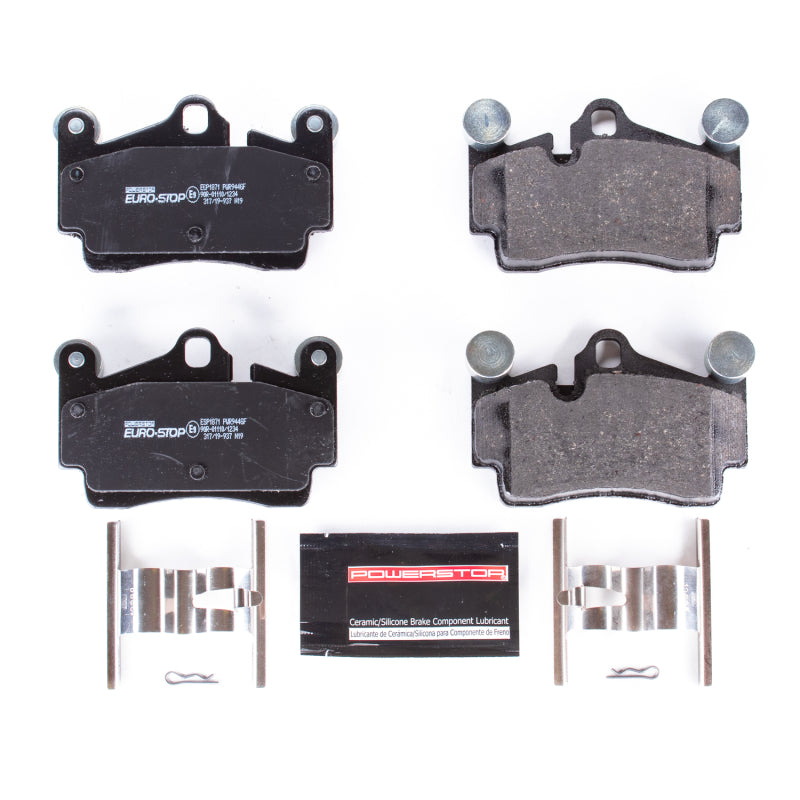 PowerStop Power Stop 04-10 Volkswagen Touareg Euro-Stop ECE-R90 Rear Brake Pads