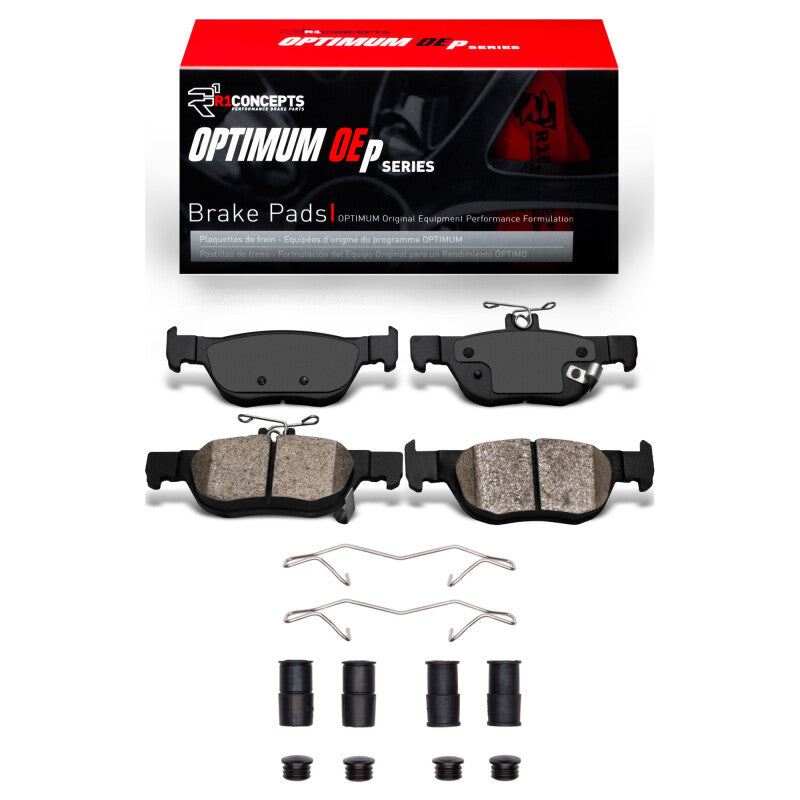R1 Concepts R1 2019-2025 Mazda 3 Rear R1 Optimum OE Pads & Hardware Kit