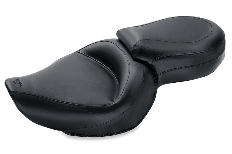 Mustang Motorcycle Mustang 04-21 Harley Sportster Wide Touring 1PC Seat - Black