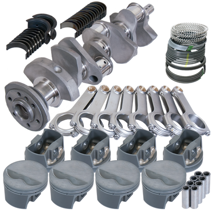 Eagle Chevy 350 3.480in Crank 5.700in H-Beam -5cc Flat Top 4.040in Pistons Rotating Assembly