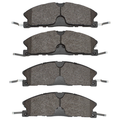 DFC 13-19 Ford Police Interceptor Sedan Front 5000 Advanced Semi Metallic Brake Pads