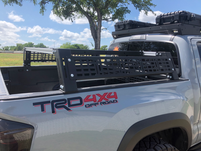 Cali Raised LED Cali Raised 05-23 Toyota Tacoma Overland Bed Rack - Short Bed Mid Height Rack