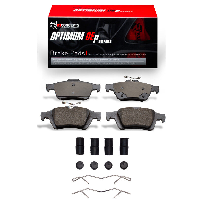 R1 Concepts R1 18-22 Ford EcoSport Rear Optimum OE Pads & Hardware Kit