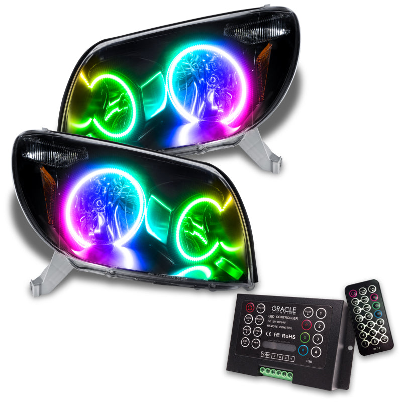 ORACLE Lighting Oracle 03-05 Toyota 4-Runner SMD HL - Black - ColorSHIFT w/ 2.0 Controller