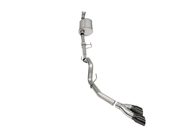 CORSA Performance Corsa 2021-2025 Ford F-150 SuperCab/6.5in Bed 3.5L V6 Sport Cat-Back Single Side Exit-