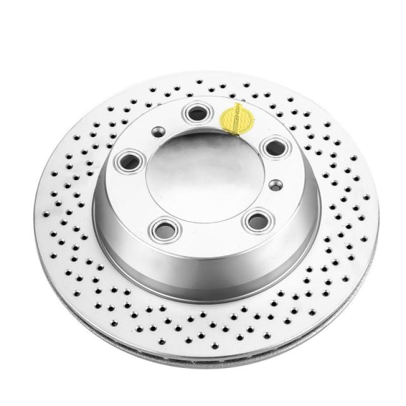 PowerStop Power Stop 17-19 Porsche 718 Boxster Rear Evolution High Carbon Geomet Coated Rotor