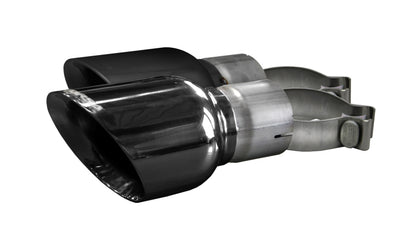 CORSA Performance Corsa 2015-2025 Ford Mustang GT 3.0in Inlet / 4.5in Outlet Black PVD Tip Kit (For Corsa ExhaustOnly)