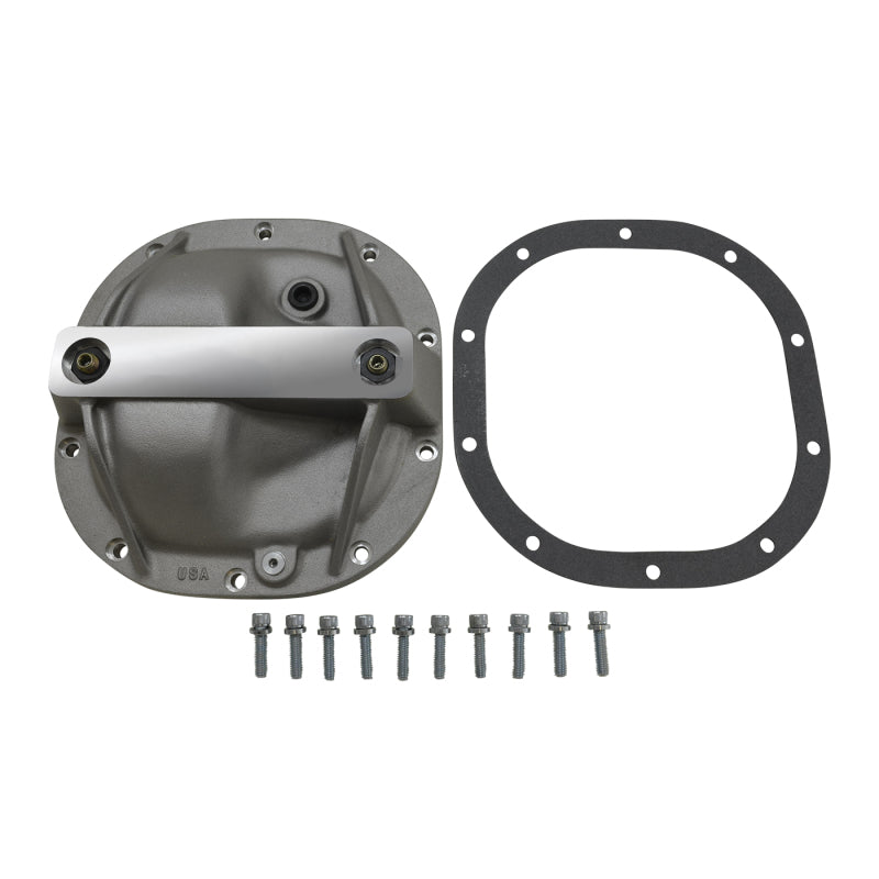 Yukon Gear & Axle Yukon Gear 8.8in Ford Low Profile Ta HD Aluminum Rear Cover