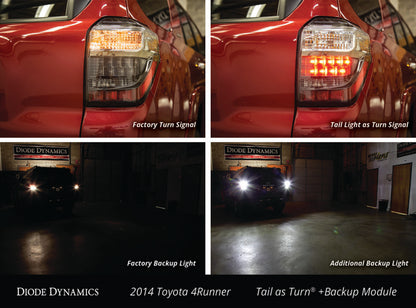 Diode Dynamics 14-21 Toyota 4Runner Tail as Turn Module +Backup Module (USDM) Stage 2