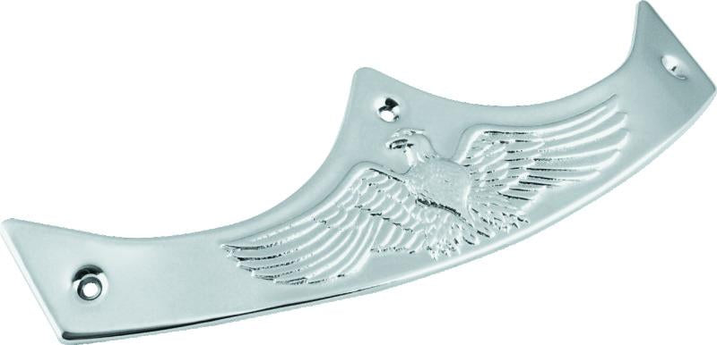Bikers Choice FL Custom 8 Inch Chrome Eagle Fender Tip Fender Tip