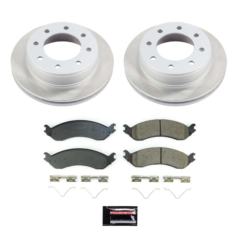 PowerStop Power Stop 21-22 GMC Savana 3500 Rear Semi-Coated Rotor Kit