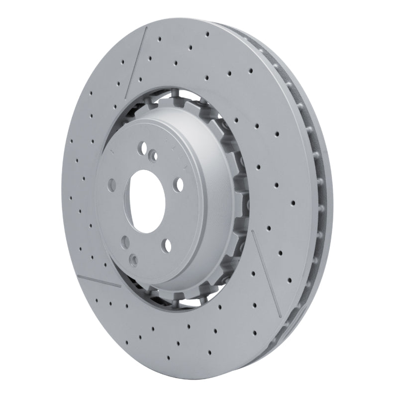 DFC 13-25 Mercedes-Benz GLC63 AMG S Front Drilled and Slotted Hi-Carbon Alloy Geomet Coated Rotor