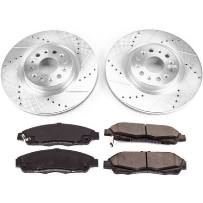PowerStop Power Stop 17-18 Cadillac XT5 Front Z23 Evolution Sport Brake Kit