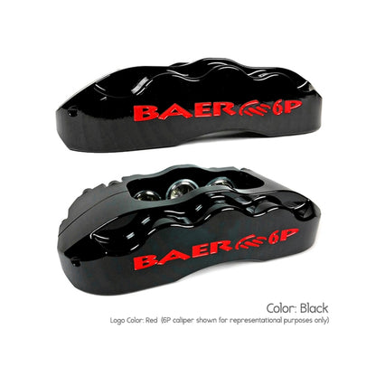 Baer Brakes Rear Ends w/ GM Small Pattern 10/12 Bolt Bearing 12in SS4 Rear SDZ Brake Kit - Black