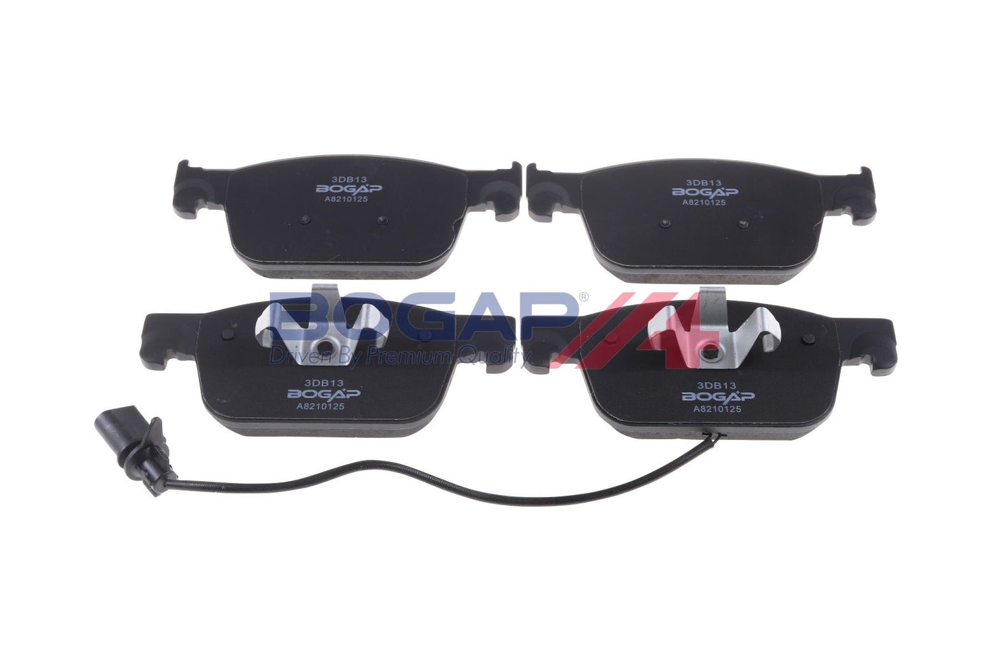 BOGAP A8210125 Brake Pad Set, Disc Brake | ML Performance Car Parts