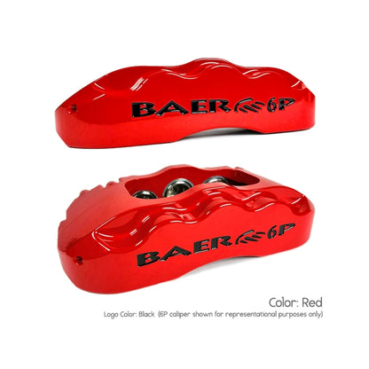 Baer Brakes 07-17 Jeep Wrangler 14in Pro+ Front SDZ Brake Kit - Red