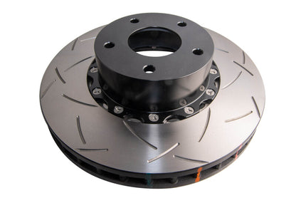 DBA 05 Pontiac GTO Front Slotted 5000 Series 2 Piece Rotor Assembled w/ Black Hat