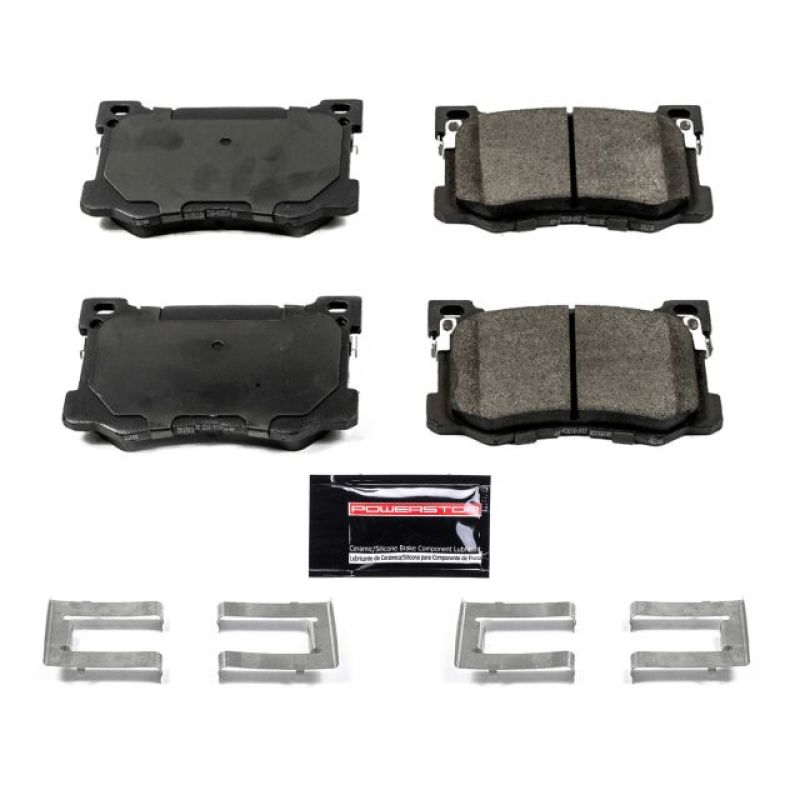 PowerStop Power Stop 17-19 Genesis G80 Front Z23 Evolution Sport Brake Pads w/Hardware