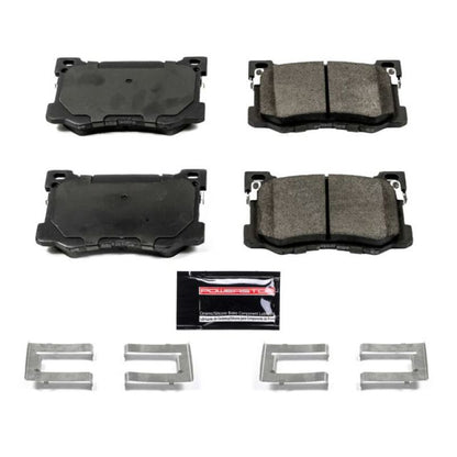 PowerStop Power Stop 17-19 Genesis G80 Front Z23 Evolution Sport Brake Pads w/Hardware