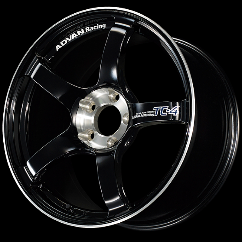 Advan TC-4 SE 16x5.5 / +45 Offset / 4x100 / 63mm Bore / Racing Gloss Black and Diamond Cut