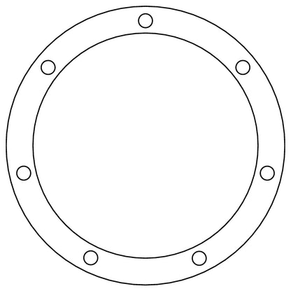 Cometic Gasket Cometic Ford 8BA/8CM Flathead V8 24 Bolt .031 inch Fiber Oil Pan Clean Out Gasket