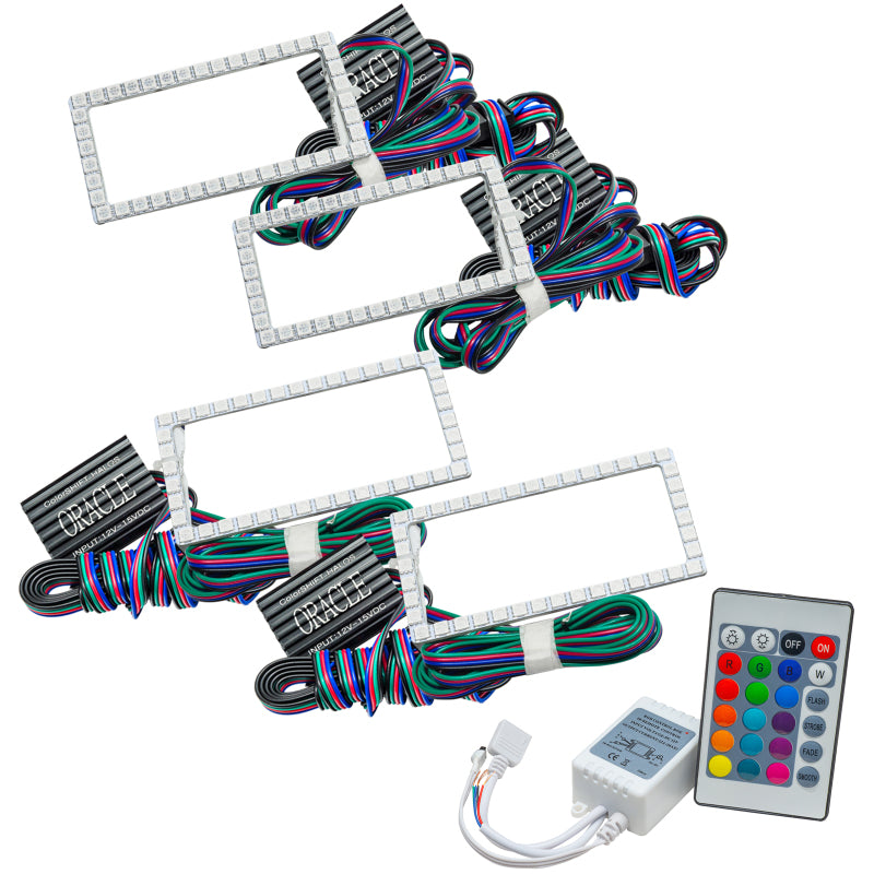 ORACLE Lighting Oracle Ford F-150 15-17 Projector Headlight Halo Kit - ColorSHIFT w/ Simple Controller