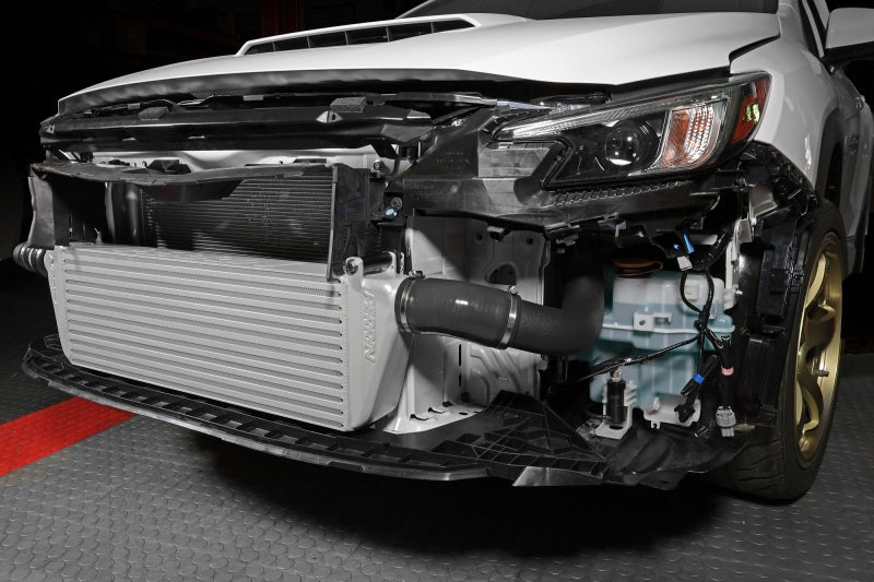 Perrin Performance PERRIN 22-26 Subaru WRX Front Mount Intercooler Kit (Black Tubes & Silver Core)