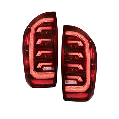 Form Lighting 2016-2023 Toyota Tacoma LED Tail Lights Red (Pair)