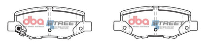 DBA 07-17 Jeep Wrangler Street Series Rear Brake Pads