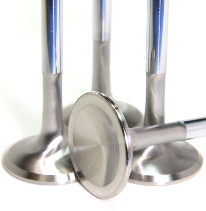 GSC Power Division GSC P-D EJ series EJ205/EJ207/EJ257 Chrome Polished Super Alloy Exhaust Valve-33mm Head(+1mm)-SET 8