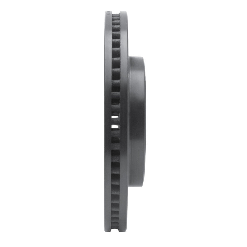 R1 Concepts R1 06-10 Ford Explorer Sport Trac Front Right Drilled & Slotted Black Brake Rotor