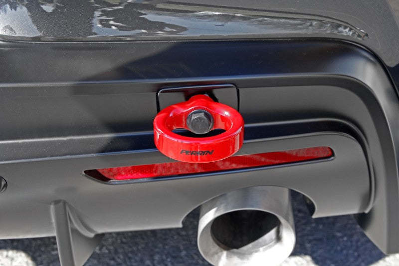 Perrin Performance PERRIN 20-25 Toyota Supra Tow Hook Kit (Rear) - Red