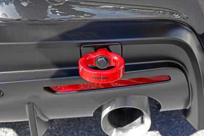 Perrin Performance PERRIN 20-25 Toyota Supra Tow Hook Kit (Rear) - Red