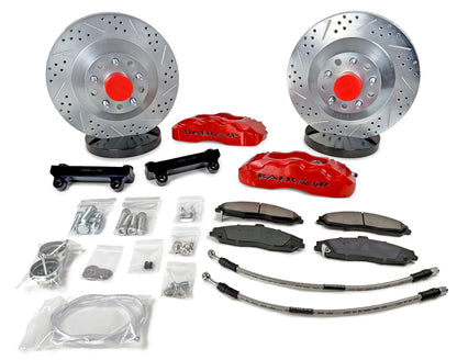 Baer Brakes Wilwood Mustang II Pro Spindles 13in Pro Front SDZ Brake Kit - Silver