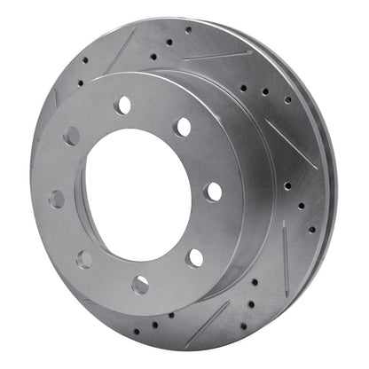 R1 Concepts R1 00-02 Dodge Ram 3500 Front Left Drilled & Slotted Silver Brake Rotor