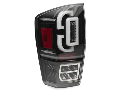Raxiom 16-23 Toyota Tacoma XW Series Sequential LED Tail Lights- Black Housing- Clear Lens