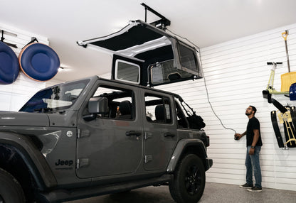 Bestop 18-26 Jeep Wrangler JL Hoss Hardtop Hoist (Black)