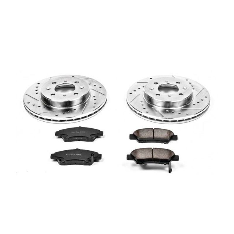 PowerStop Power Stop 09-14 Honda Fit Front Z23 Evolution Sport Brake Kit