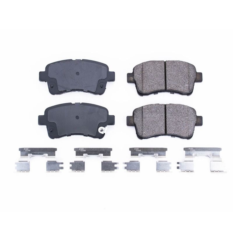 PowerStop Power Stop 02-05 Suzuki Aerio Front Z17 Evolution Ceramic Brake Pads w/Hardware