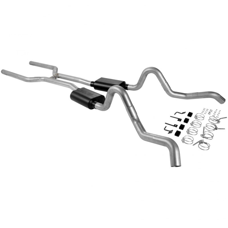 Flowmaster 64-67 GM A-BODY 3in. American Thunder SS Crossmember-Back Exhaust System