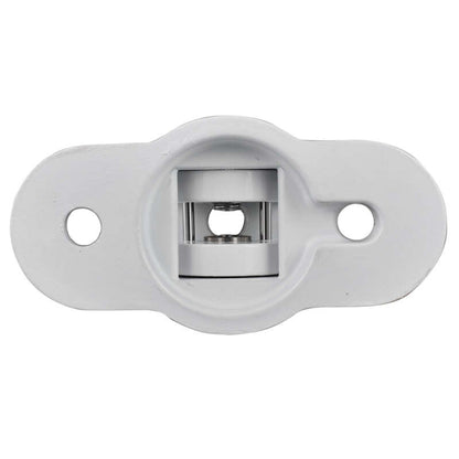 DS18 Swivel Flat Mounting Bracket For NXL-X and CF-X Towers For Malibu Boats White
