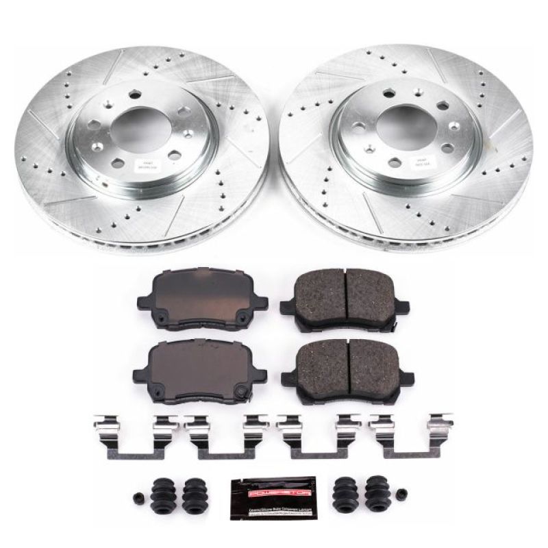 PowerStop Power Stop 06-09 Pontiac Solstice Front Z23 Evolution Sport Brake Kit
