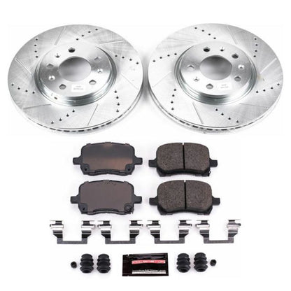 PowerStop Power Stop 06-09 Pontiac Solstice Front Z23 Evolution Sport Brake Kit