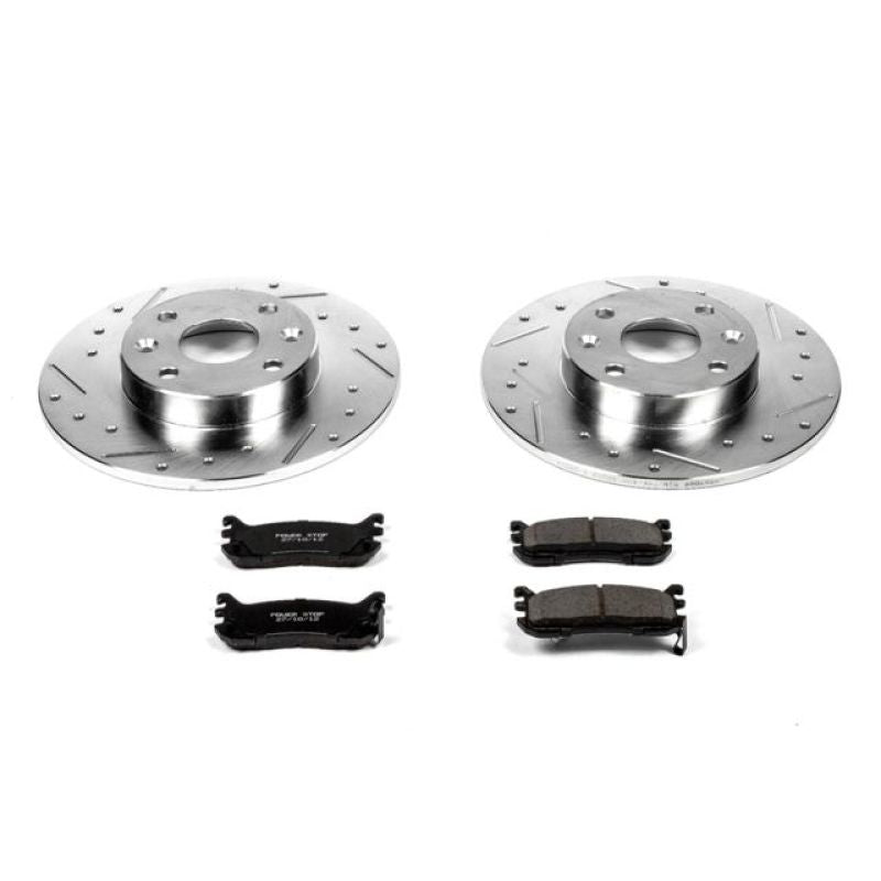 PowerStop Power Stop 97-03 Ford Escort Rear Z23 Evolution Sport Brake Kit