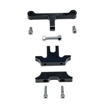 Burly Brand H-D Speedo Relocation Kit - Black