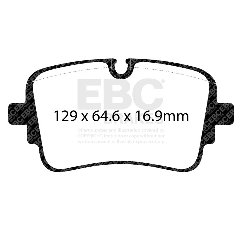 EBC 20-24 Audi A8 Quattro D5 3.0T/Electric Hybrid Bluestuff Rear Brake Pads