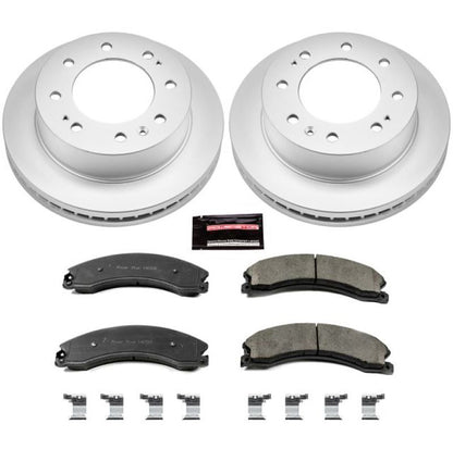 PowerStop Power Stop 12-19 GMC Sierra 3500 HD Front Z17 Coated Brake Kit