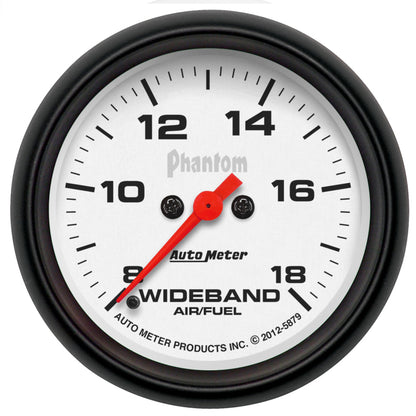 Autometer Phantom 2-5/8in Wideband Air Fuel Ratio Gauge