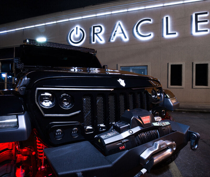 ORACLE Lighting Oracle Black Series - 7D 32 180W Dual Row LED Light Bar - 6000K